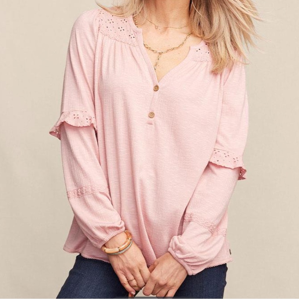 Matilda Jane - Possibilities Pink Knit Women’s Top